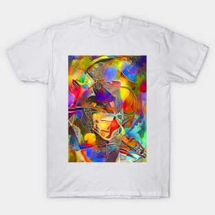 Vibrant Stained Glass T-Shirt